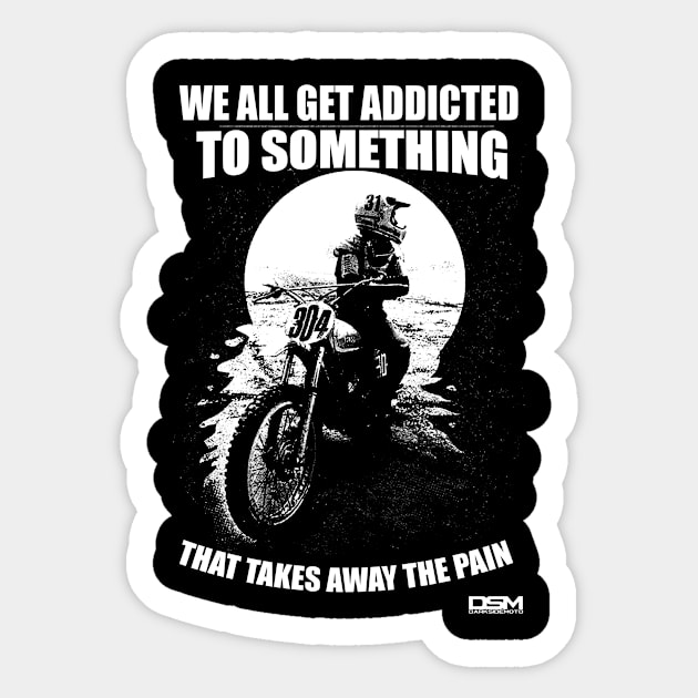 biker Sticker by FUNNY LIFE